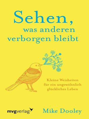 cover image of Sehen, was anderen verborgen bleibt